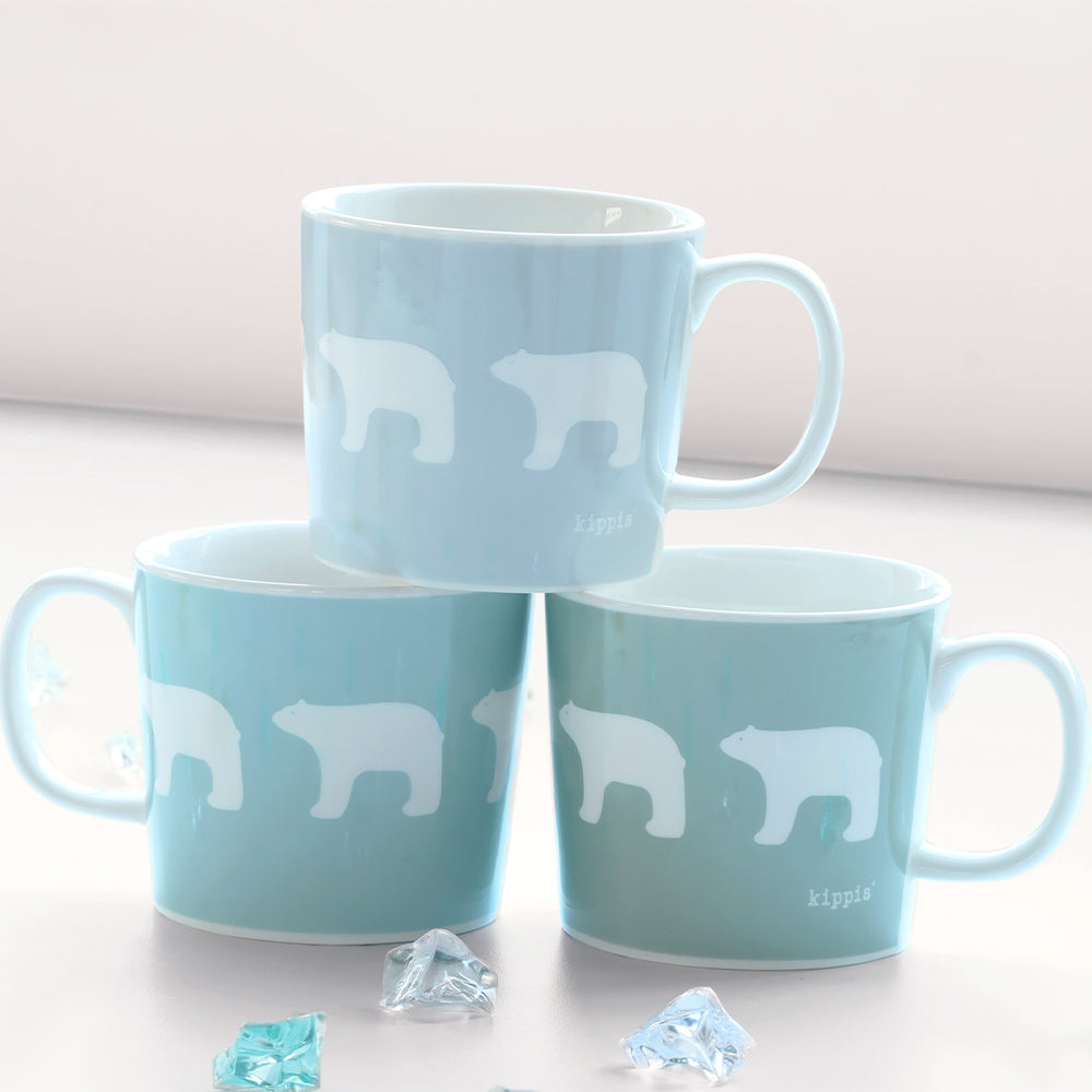 シロクマ マグカップ / グレー