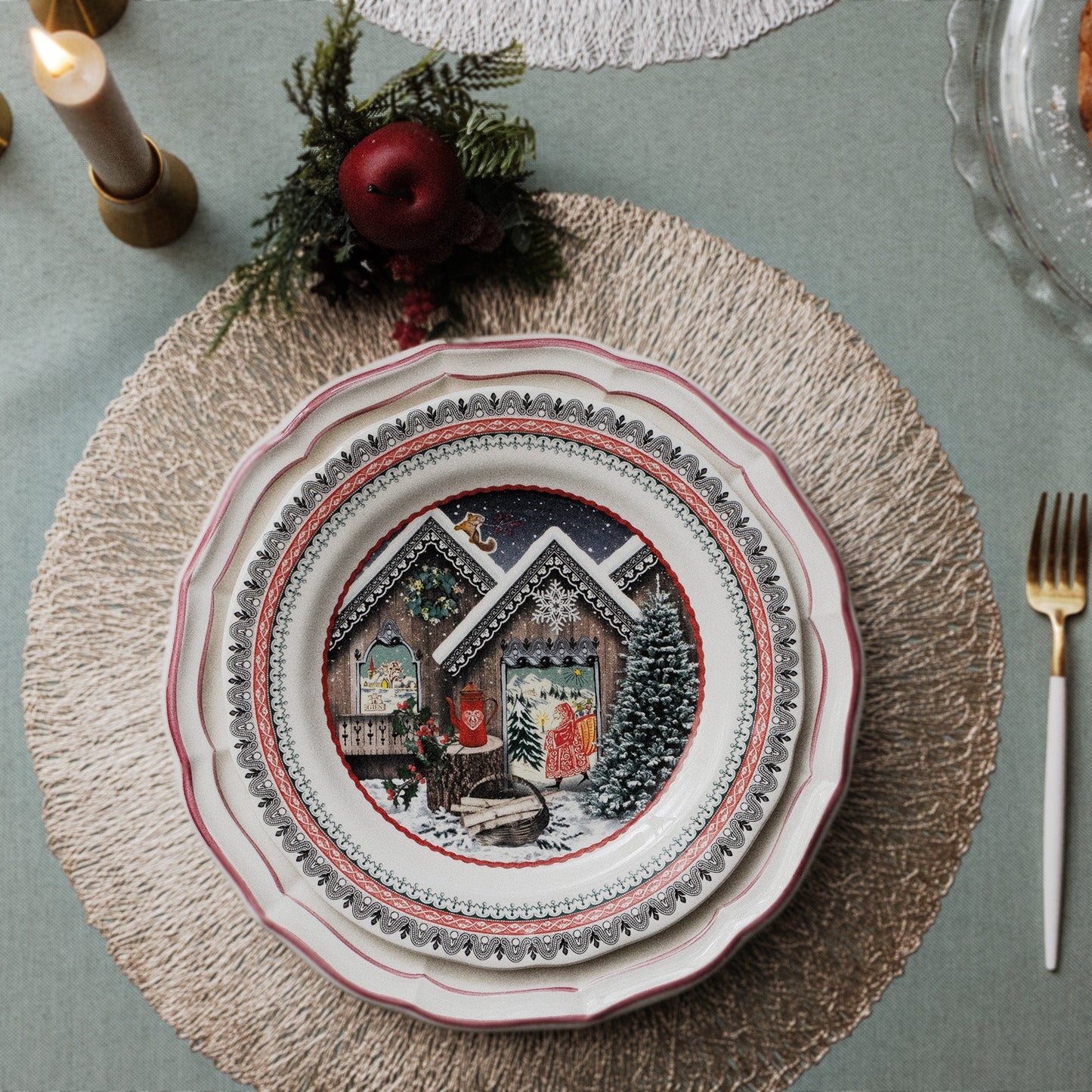 カッペリーニ プレースマット / ゴールド