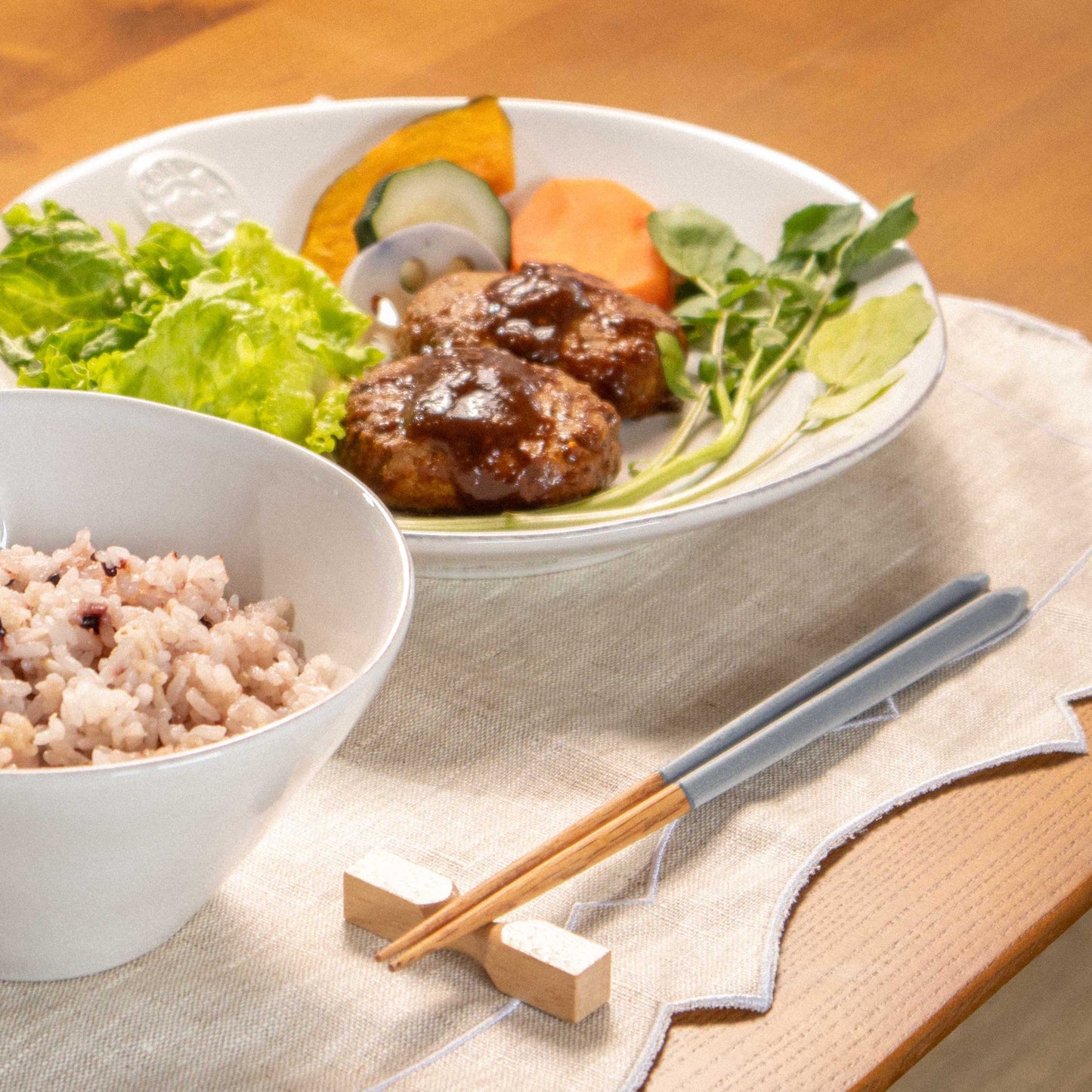 UTSUWATO 箸 23cm / 藍鼠