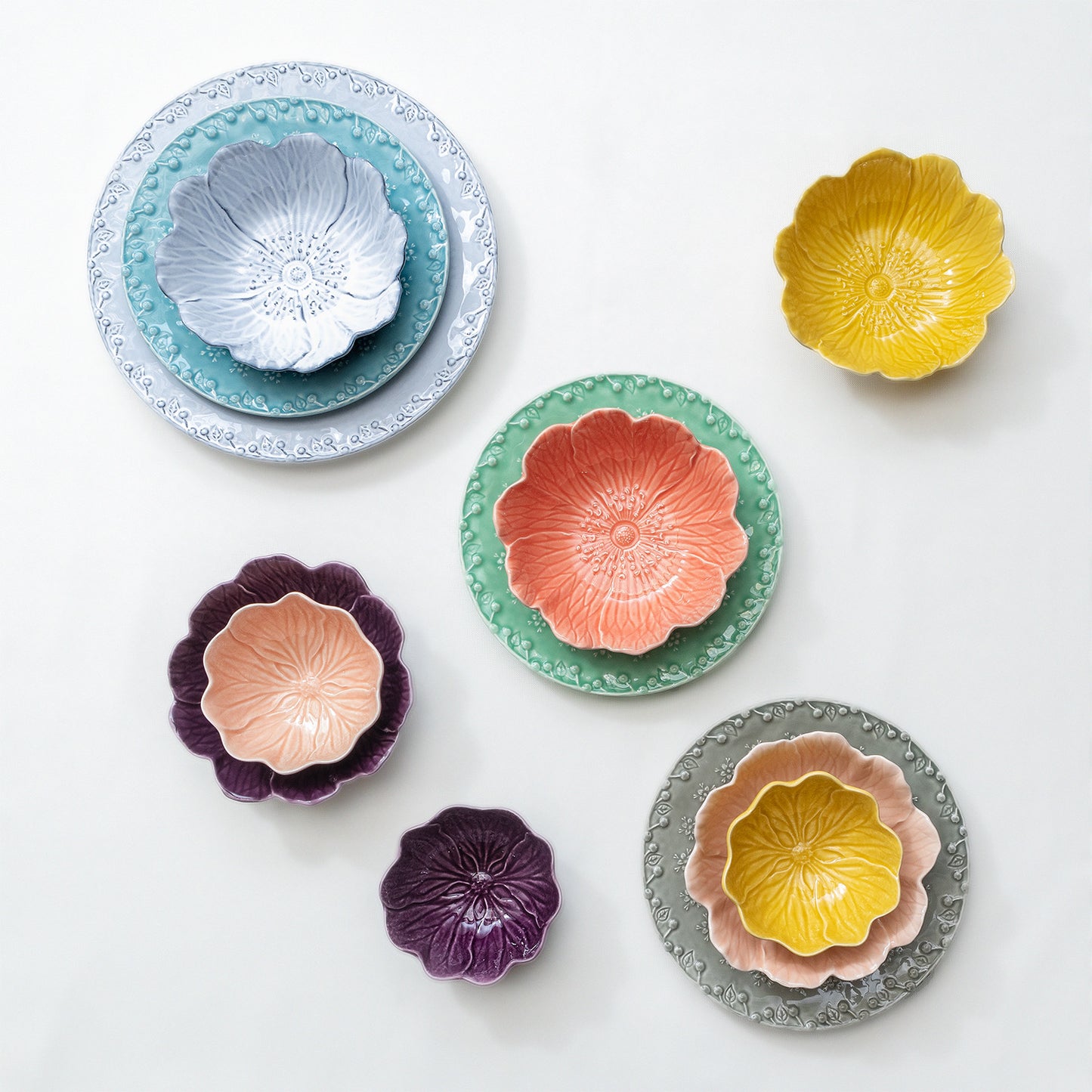 フローラ ボウル 12.5cm / アンティークホワイト