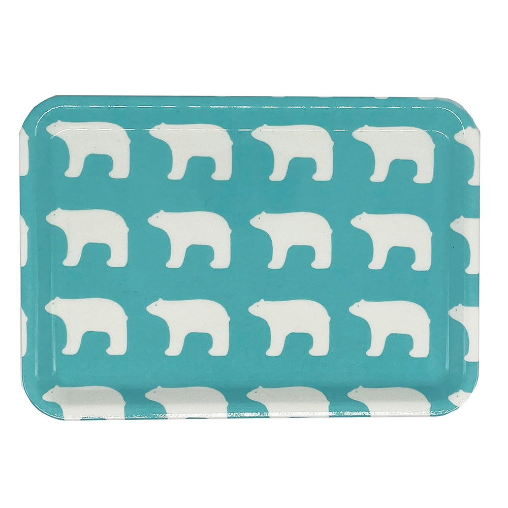 シロクマトレー Mサイズ / グリーン