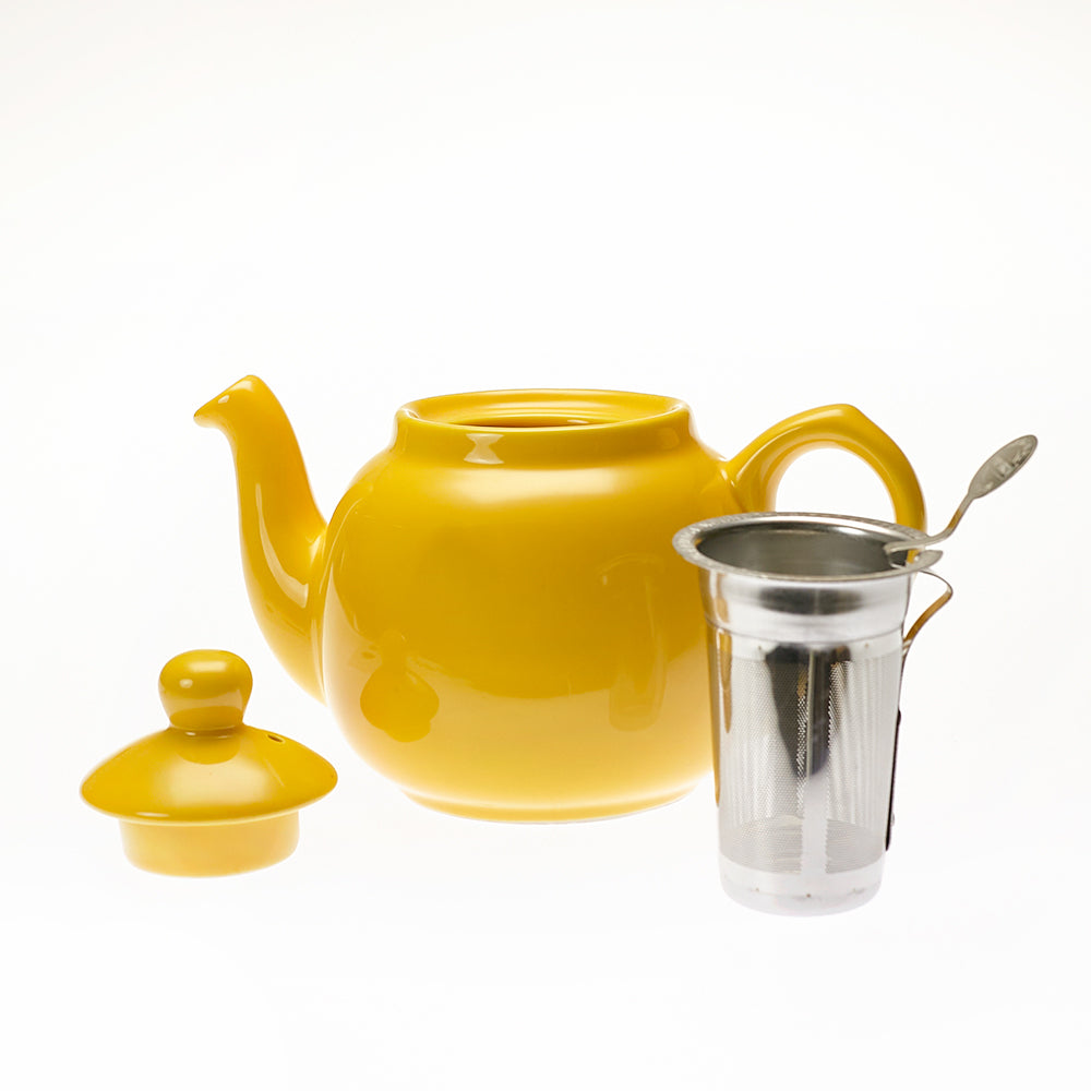 ロンドンポタリー ティーポット 2cup用 / イエロー