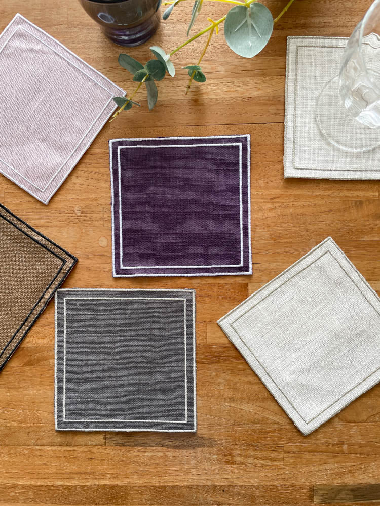 コースター / ナッツ&ブラック