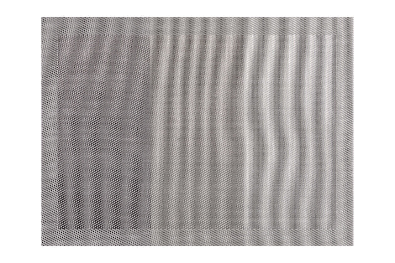 ティセコ PVCプレースマット / ジャガード・グレー