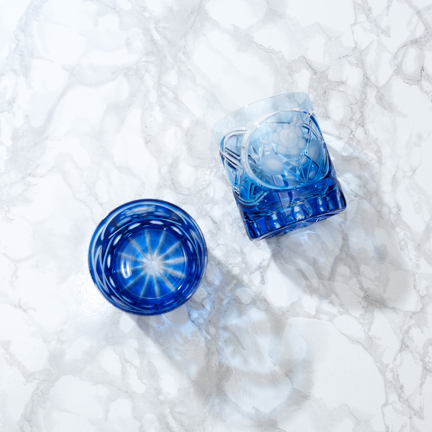 ドレスデンクリスタル シンフォニーローズ オールドファッション / アクア