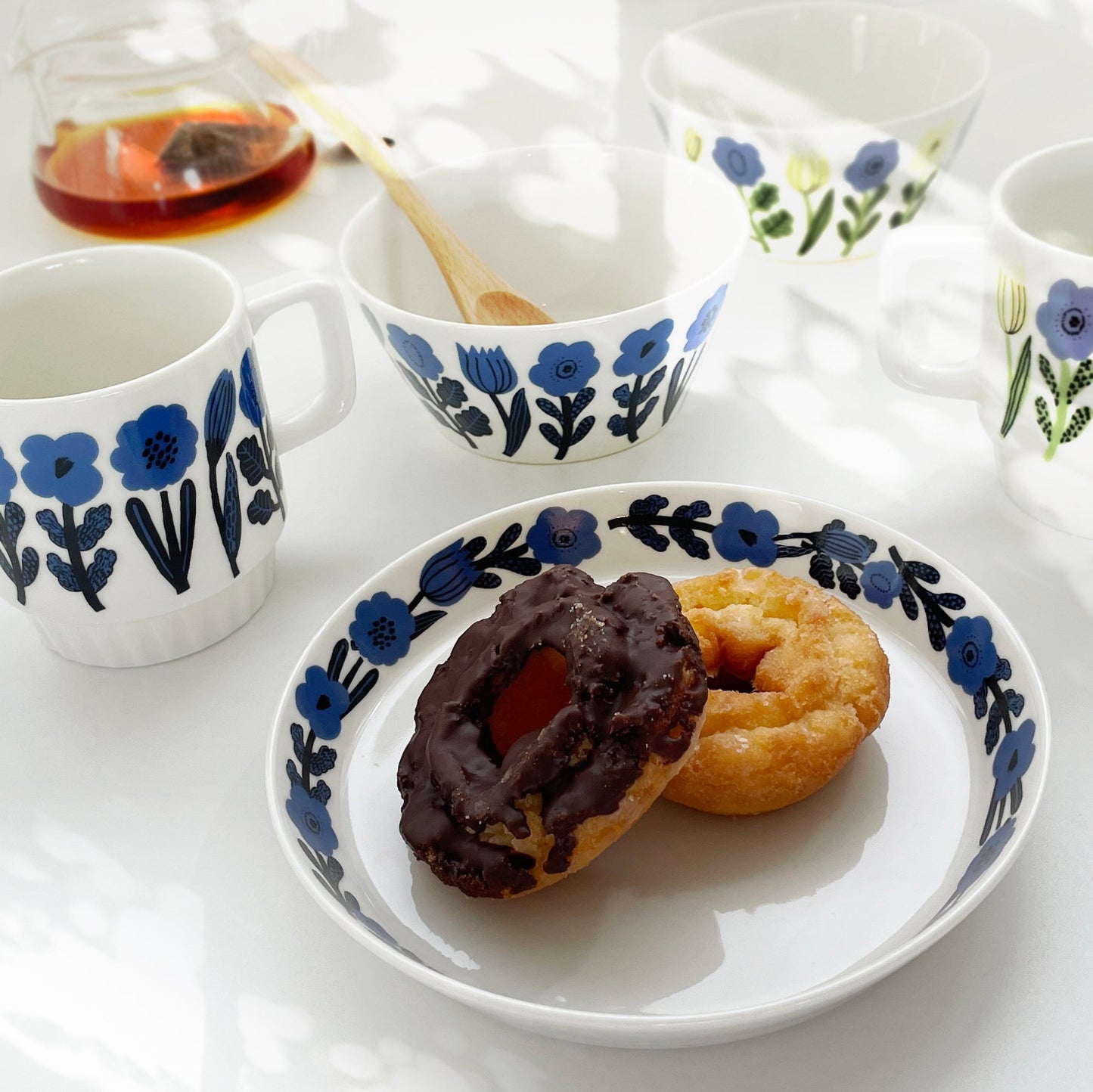 ルオッカカヴェリ マグカップ ペアセット / レモンイエロー&インディゴブルー