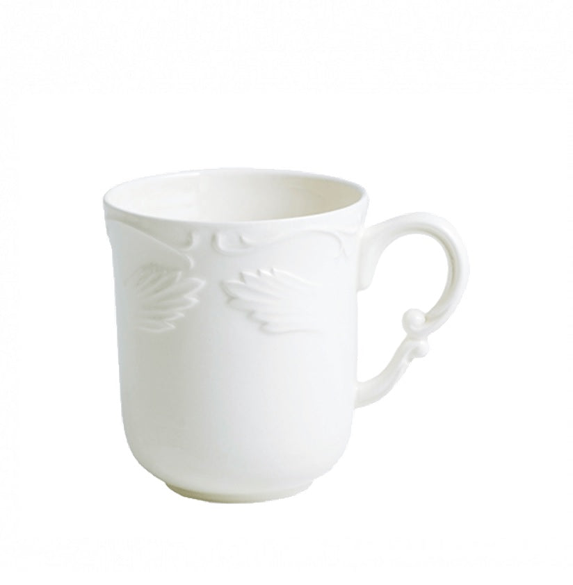 【特価新作】新品　Gien ロカイユブラン mug cup 食器