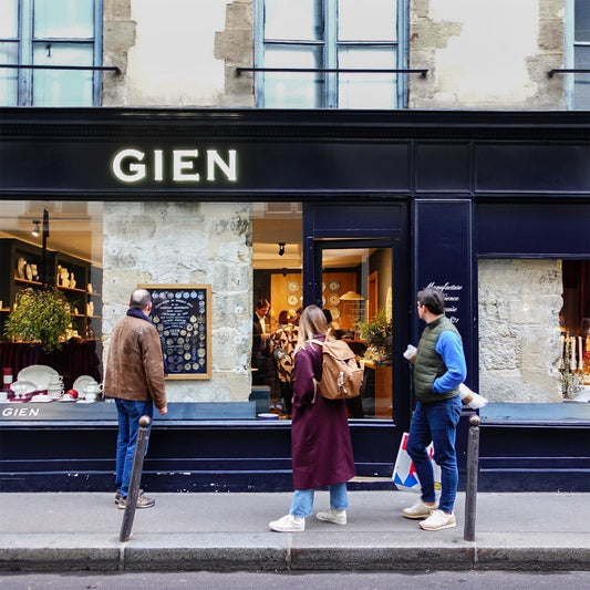 フランスの名窯〈GIEN〉の新シリーズを訪ねて