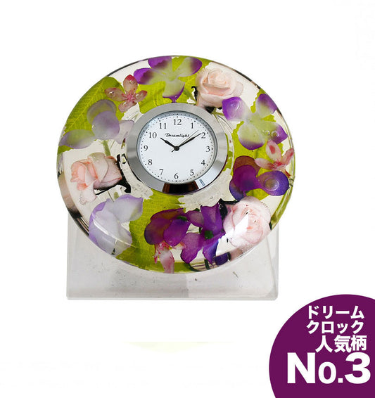 【ドリームクロック】フローララ 花時計 置き時計 ギフト プレゼント