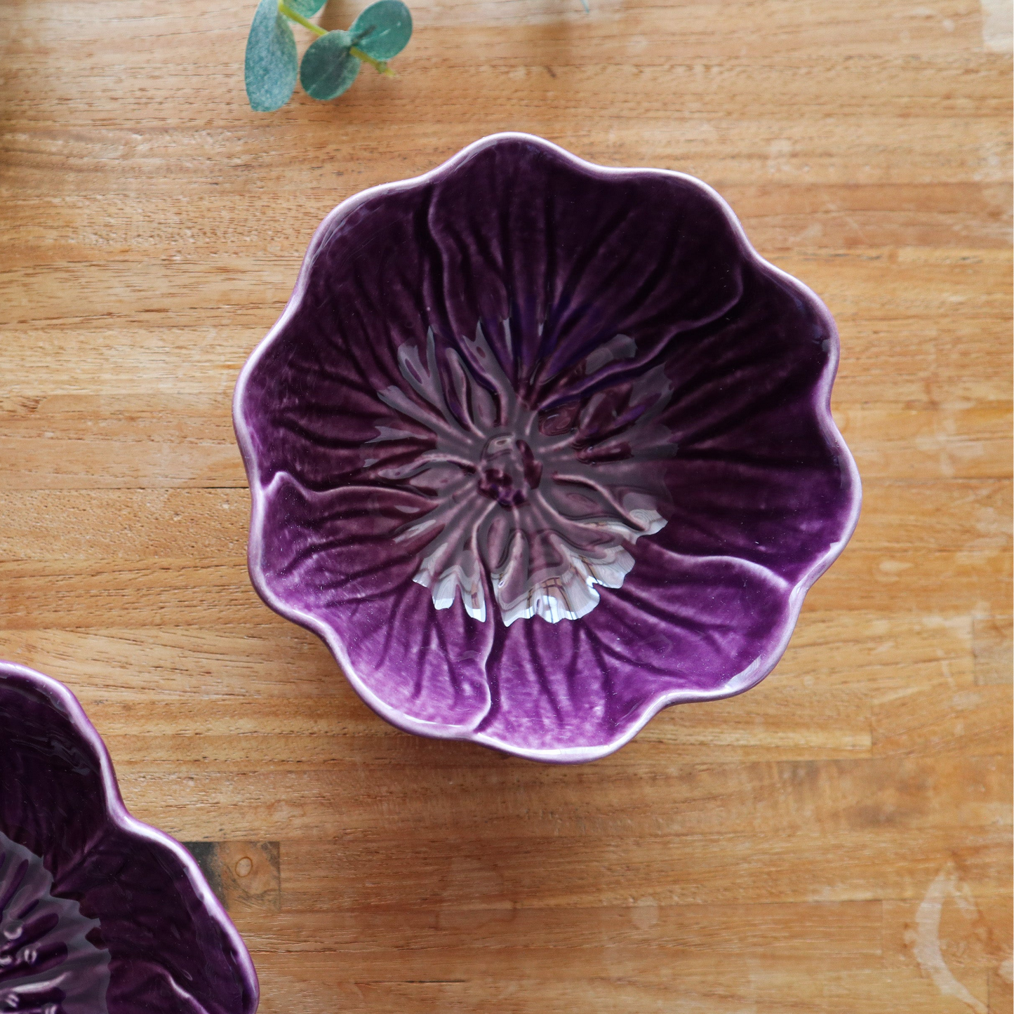 フローラ　ボウル　12.5cm / パープル