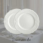 【数量・期間限定】ロカイユ・ブラン　デザートプレート ペア