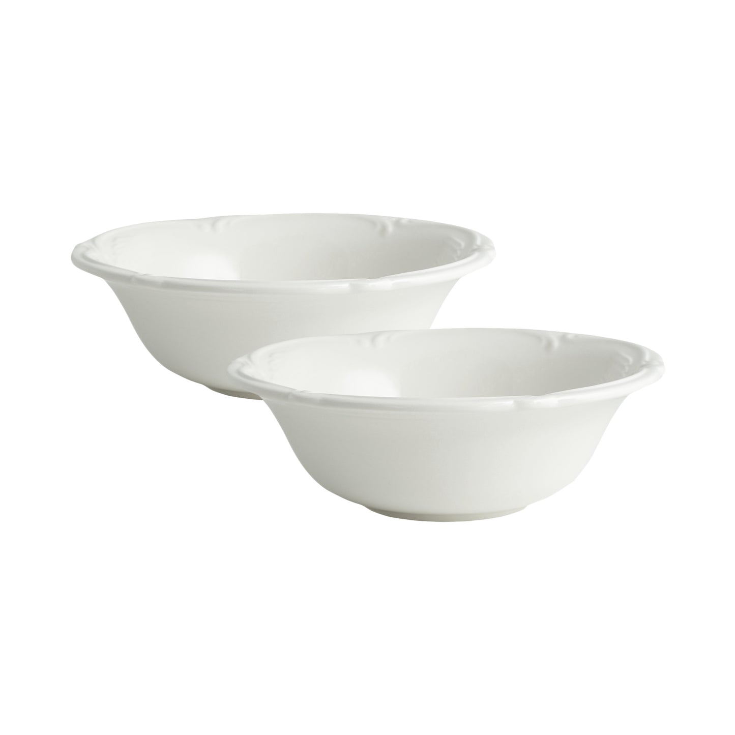 【数量・期間限定】ロカイユ・ブラン　シリアルボウル ペア