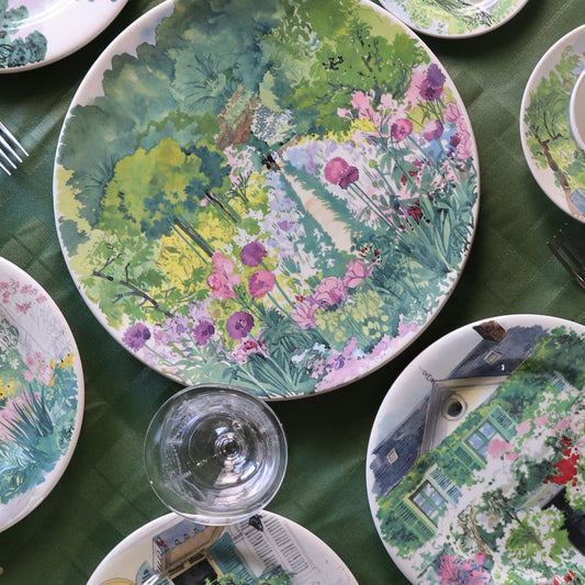 パリからジヴェルニーへ　パーティープレート