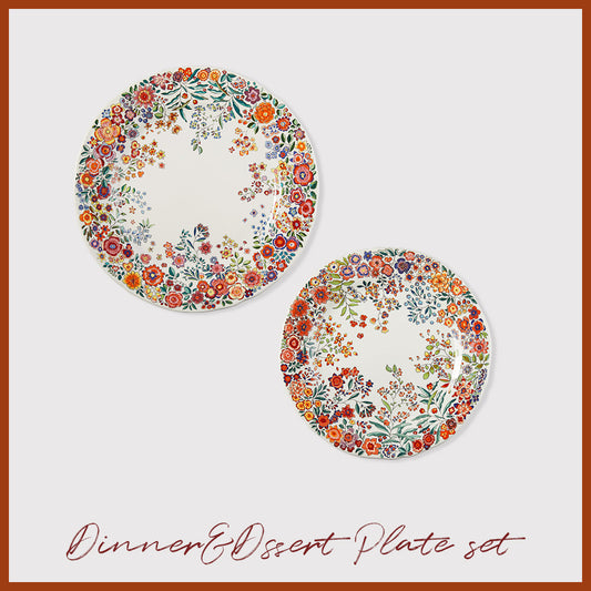 【期間限定】ポエジー　ディナー&デザートプレートセット