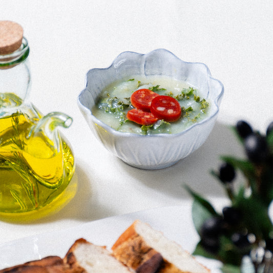 フローラ　ボウル　12.5cm / アンティークホワイト