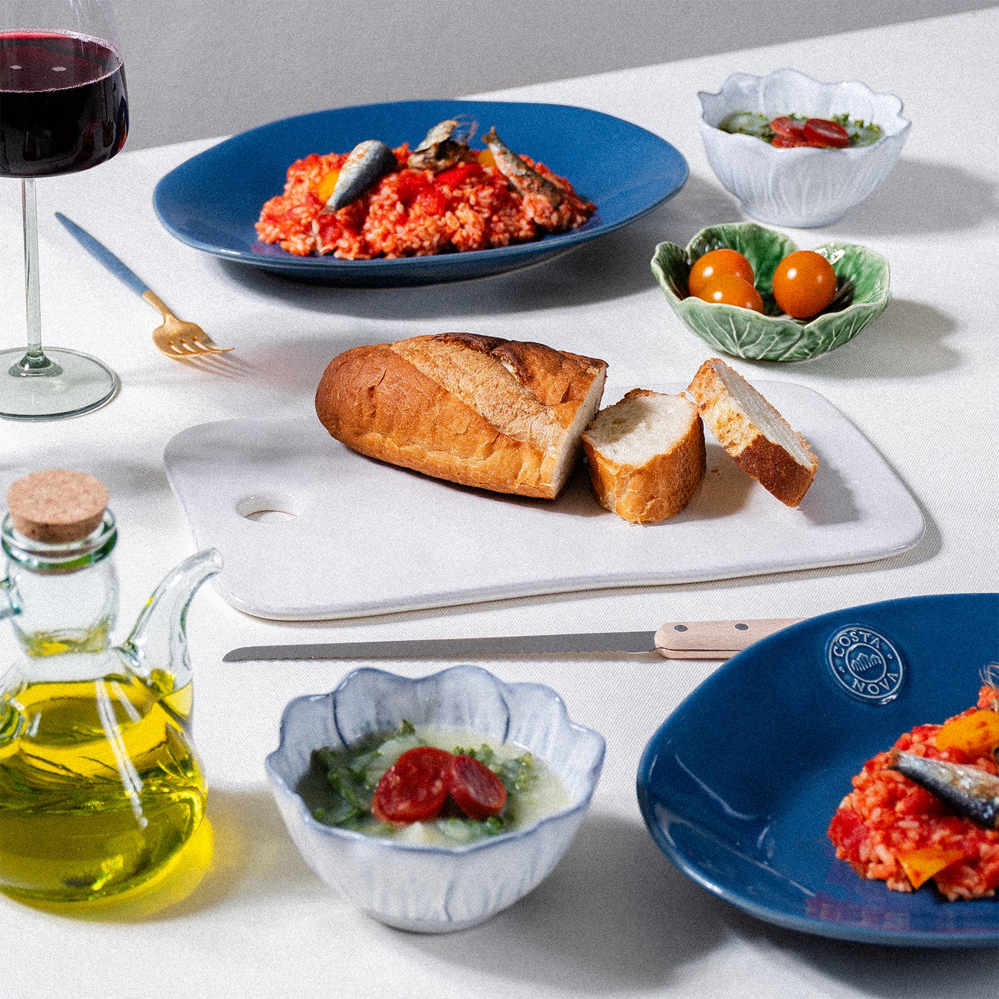 レクタングルフラットプレート / ホワイト