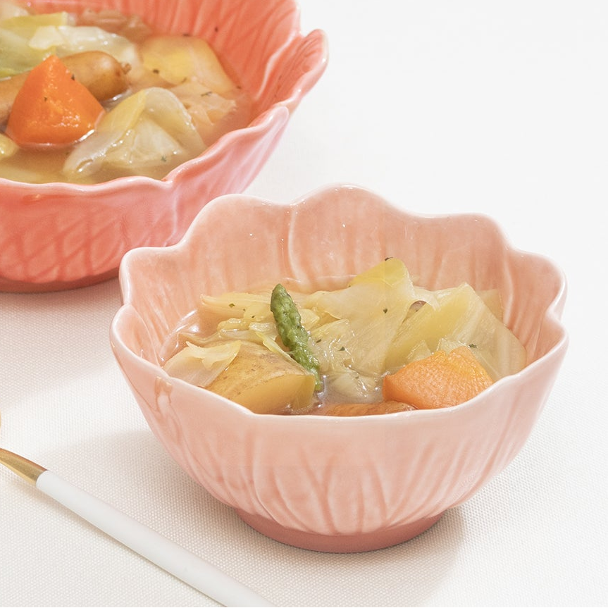 フローラ　ボウル　12.5cm / ピンク