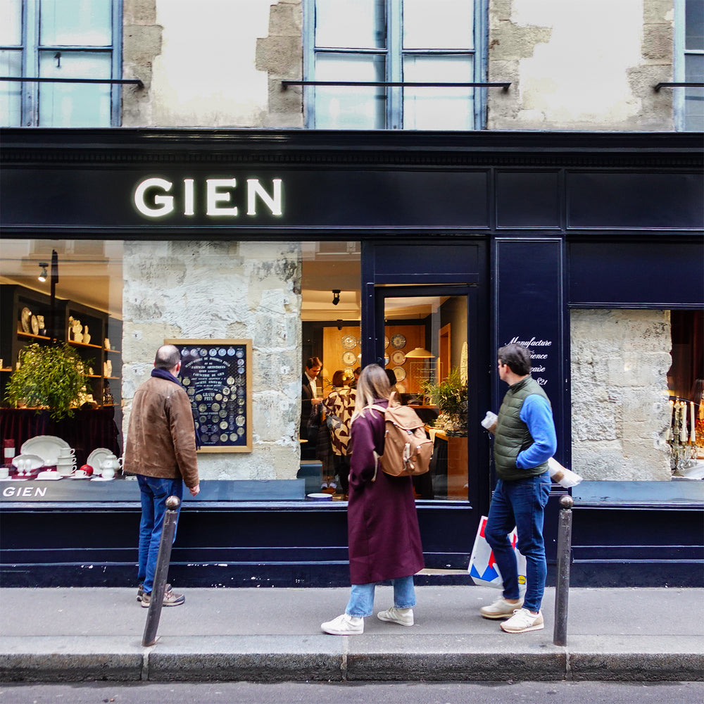 フランスの名窯〈GIEN〉の新シリーズを訪ねて