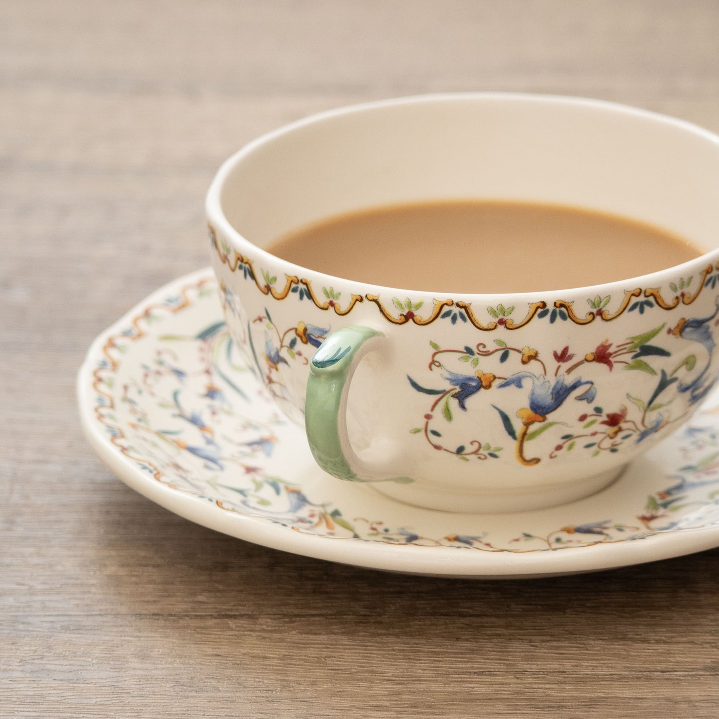 【先行販売】トスカーナ　ブレックファストカップ&ソーサー