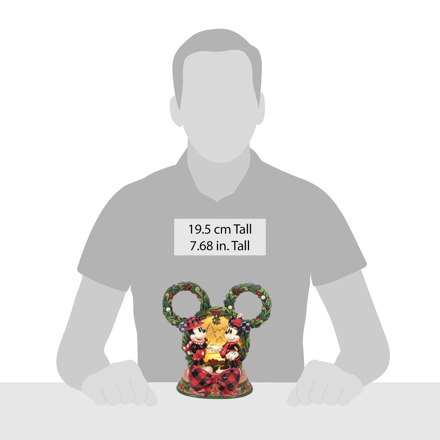 ディズニートラディション　ミッキー＆ミニーLEDホリー