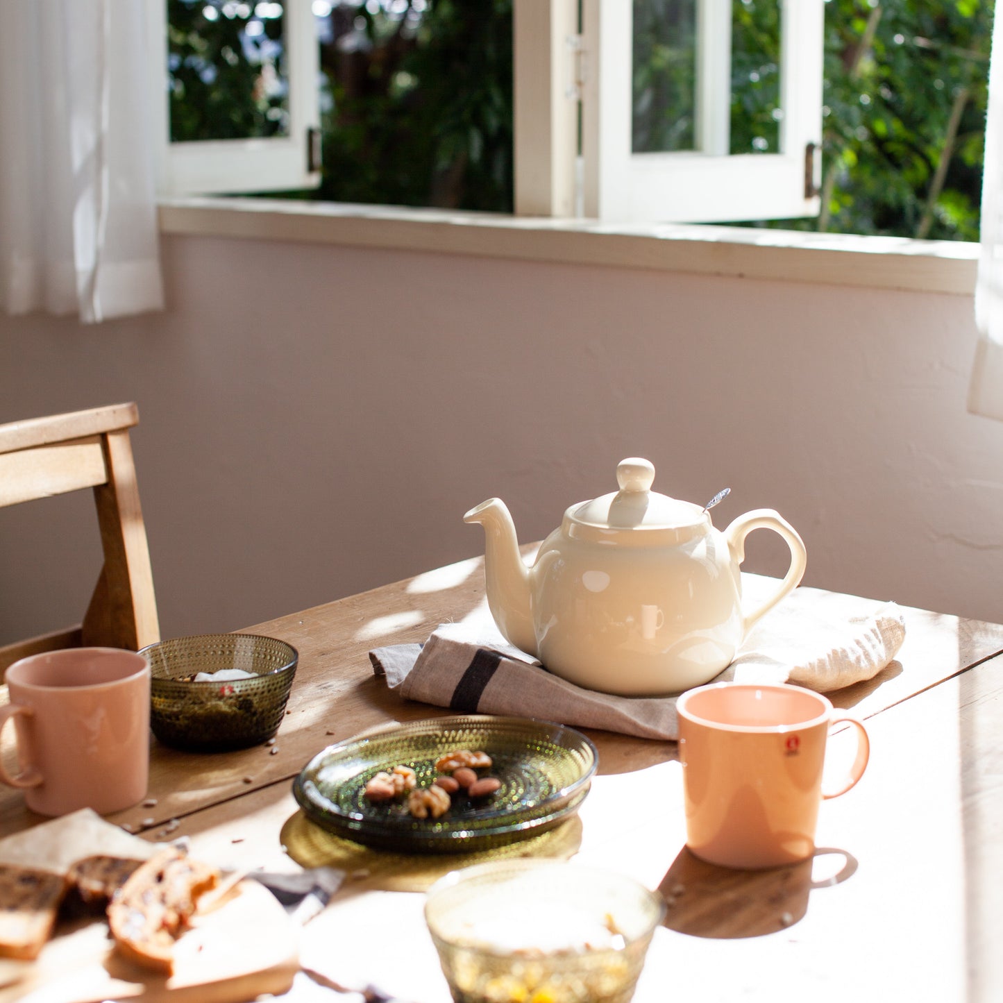 ロンドンポタリー　ティーポット　2cup用 / アイボリー