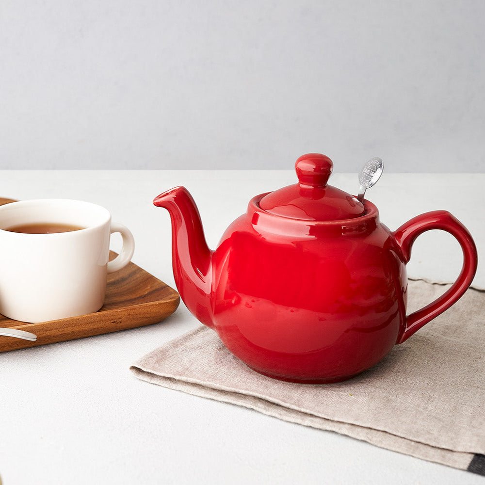 ロンドンポタリー　ティーポット　2cup用 / レッド