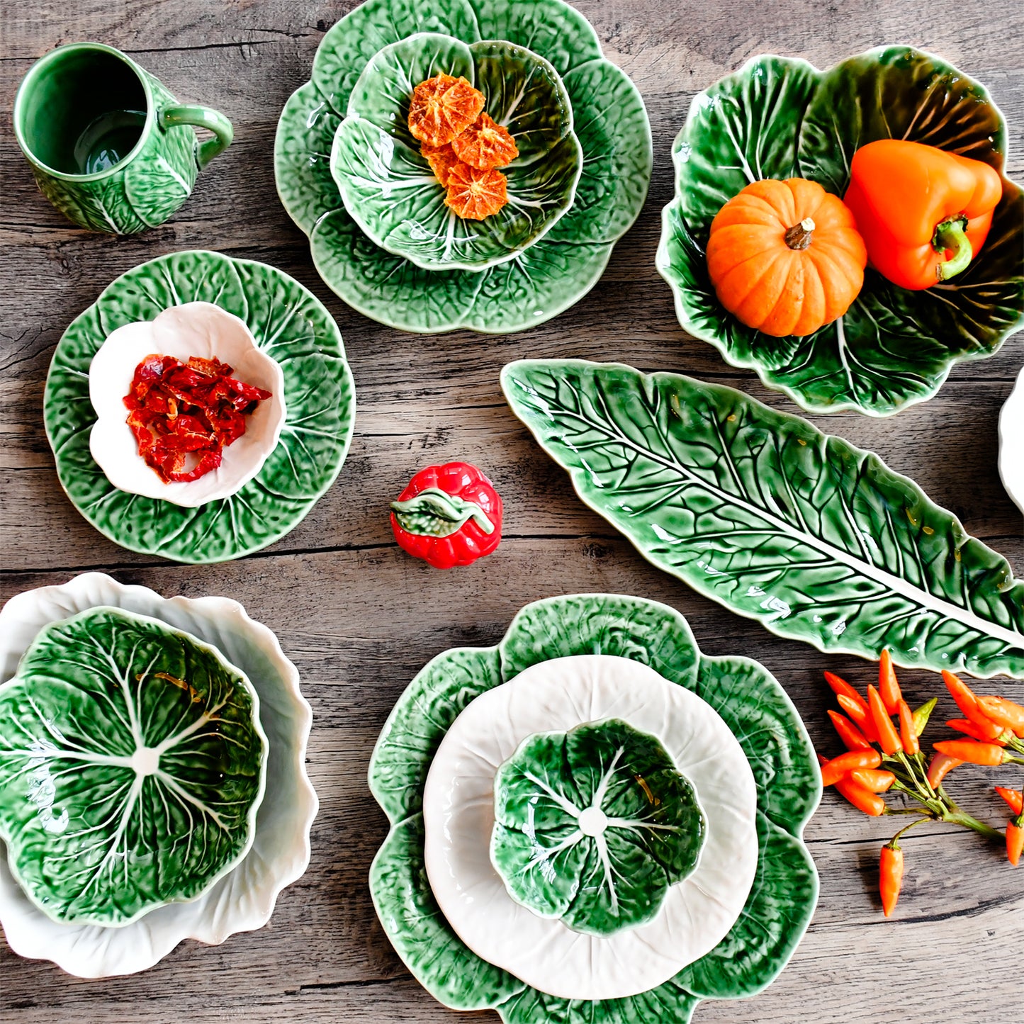 キャベツ　ボウル　12cm / グリーン