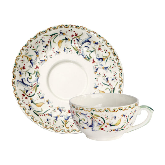 【先行販売】トスカーナ　ティーカップ&ソーサー